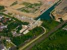 Photos aériennes de Maizières-lès-Metz (57210) | Moselle, Lorraine, France - Photo réf. U110217 - Pour la saison 2011, le grand-huit invers gant est  la une du parc Walygator.