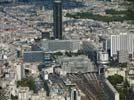 Photos aériennes de "Tour" - Photo réf. U111321 - La Tour et la Gare Montparnasse en vue serre.