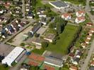 Photos aériennes de "culture" - Photo réf. U112427 - La Maison des Sports et de la Culture d'Herrlisheim dans le Bas-Rhin