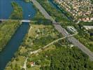 Photos aériennes de "Moselle" - Photo réf. U112908 - Les Jardins Familiaux  Montigny-ls-Metz en Moselle
