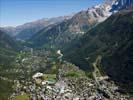 Photos aériennes de "Paysage" - Photo réf. U115056 - Vue gnrale de la valle de Chamonix.