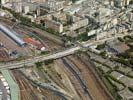Photos aériennes de "train" - Photo réf. U115910 - On apercoit le Technicentre Sud-Est Europen.