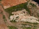 Photos aériennes de "ferre" - Photo réf. E120340 - Un site de fouilles archologiques sur la trace de la LGV Sud Europe Atlantique  Villiers-le-Roux (Charente)