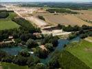 Photos aériennes de "LISEA" - Photo réf. E120347 - L'emplacement du viaduc de la Charente Nord.