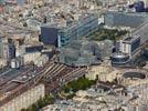Photos aériennes de "Tour" - Photo réf. E125050 - La gare Montparnasse.