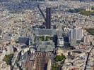 Photos aériennes de "Tour" - Photo réf. E125051 - La gare Montparnasse.