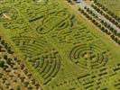 Photos aériennes de "labyrinthe" - Photo réf. E125099 - Le labyrinthe de Snart 2012