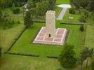 Photos aériennes de "wwI" - Photo réf. E135242 - Ce monument commmore les combats o 70 000 soldats amricains furent engags en Champagne.