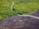 Photos aériennes de "Paysage" - Photo réf. E125275 - Les coules de lave sont frquentes et marquent le paysage.