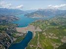 Photos aériennes de "serre" - Photo réf. E126779 - Vue gnrale du lac de Serre-Ponon