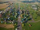 Photos aériennes de "lmab" - Photo réf. E128458 - Lorraine Mondial Air Ballons 2013 : Vol du Mercredi 31 Juillet le soir lors du Record Mondial de Dcollage en Masse. (Greatest Mass Ascent)