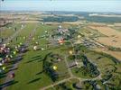 Photos aériennes de "montgolfiere" - Photo réf. E128459 - Lorraine Mondial Air Ballons 2013 : Vol du Mercredi 31 Juillet le soir lors du Record Mondial de Dcollage en Masse. (Greatest Mass Ascent)