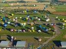 Photos aériennes de "montgolfiere" - Photo réf. E128467 - Lorraine Mondial Air Ballons 2013 : Vol du Mercredi 31 Juillet le soir lors du Record Mondial de Dcollage en Masse. (Greatest Mass Ascent)