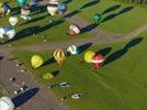 Photos aériennes de "LMAB" - Photo réf. E128475 - Lorraine Mondial Air Ballons 2013 : Vol du Mercredi 31 Juillet le soir lors du Record Mondial de Dcollage en Masse. (Greatest Mass Ascent)