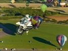 Photos aériennes de "montgolfiere" - Photo réf. E128506 - Lorraine Mondial Air Ballons 2013 : Vol du Mercredi 31 Juillet le soir lors du Record Mondial de Dcollage en Masse. (Greatest Mass Ascent)