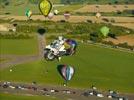 Photos aériennes de "G-CGJV" - Photo réf. E128508 - Lorraine Mondial Air Ballons 2013 : Vol du Mercredi 31 Juillet le soir lors du Record Mondial de Dcollage en Masse. (Greatest Mass Ascent)