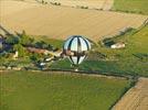 Photos aériennes de "montgolfiere" - Photo réf. E128529 - Lorraine Mondial Air Ballons 2013 : Vol du Mercredi 31 Juillet le soir lors du Record Mondial de Dcollage en Masse. (Greatest Mass Ascent)