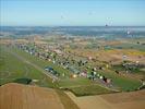 Photos aériennes de "montgolfiere" - Photo réf. E128649 - Lorraine Mondial Air Ballons 2013 : Vol du Jeudi 1 Aot le matin lors du Record Mondial de Dcollage en Ligne. (The Great Line, In-line Mass Ascent)