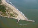 Photos aériennes de "pointe" - Photo réf. E129590 - La Pointe de Grave  l'embouchure de la Gironde