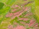 Photos aériennes de "Paysage" - Photo réf. E133927 - Paysage insolite du Rougier de Camars