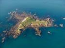 Photos aériennes de "archipel" - Photo réf. E135781 - Archipel des Sept Iles : L'Ile Malban
