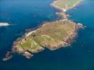 Photos aériennes de "archipel" - Photo réf. E135782 - Archipel des Sept Iles : L'Ile aux Moines