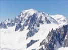 Photos aériennes de "blanc" - Photo réf. E142340 - Le Mont-Blanc