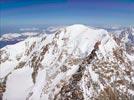 Photos aériennes de "blanc" - Photo réf. E142363 - Le Mont-Blanc