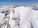 Photos aériennes de "blanc" - Photo réf. E142364 - Le Mont-Blanc