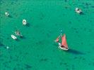 Photos aériennes de "Breton" - Photo réf. E144615 - Le littoral breton et ses eaux turquoises