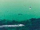 Photos aériennes de "Breton" - Photo réf. E144619 - Le littoral breton et ses eaux turquoises