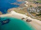 Photos aériennes de "Breton" - Photo réf. E144635 - Le littoral breton et ses eaux turquoises