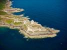 Photos aériennes de "pointe" - Photo réf. E144753 - Le Fort de la Latte sur la pointe du mme nom.