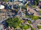 Photos aériennes de "Belle-ï¿½le" - Photo réf. E150938 - Disneyland Paris : Le Chteau de la Belle au Bois Dormant