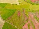Photos aériennes de "Paysage" - Photo réf. E152515 - Paysage insolite du Rougier de Camars