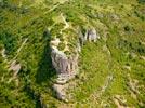 Photos aériennes de "roche" - Photo réf. E152754 - Ballade au sommet de la Roche de Solutr