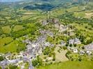 Photos aériennes de "beaux" - Photo réf. E152995 - Turenne et ses vestiges du chteau des Vicomtes de Turenne