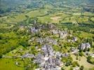 Photos aériennes de "beaux" - Photo réf. E152996 - Turenne et ses vestiges du chteau des Vicomtes de Turenne