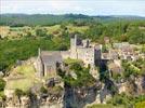 Photos aériennes de "beaux" - Photo réf. E153143 - Le Chteau de Beynac, forteresse mdivale trs bien conserve