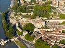 Photos aériennes de Avignon (84000) - Le Centre Historique | Vaucluse, Provence-Alpes-Côte d'Azur, France - Photo réf. E153245 - Le Palais des Papes et le Centre Historique d'Avignon sont classs au Patrimoine Mondial de l'UNESCO.