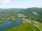 Photos aériennes de "ain" - Photo réf. E154056 - Lac de Coiselet