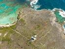 Photos aériennes de La Désirade (97127) - Les îles de la Petite Terre | Guadeloupe, Guadeloupe, France - Photo réf. U134649