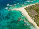Photos aériennes de La Désirade (97127) - Les îles de la Petite Terre | Guadeloupe, Guadeloupe, France - Photo réf. U134653