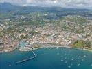 Photos aériennes de Fort-de-France (97200) - Le Centre Ville-Fort Saint-Louis Crozanville | Martinique, Martinique, France - Photo réf. U134985