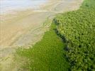 Photos aériennes de Macouria (97355) | Guyane, Guyane, France - Photo réf. U154247 - Le littoral Guyanais et sa mangrove