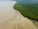 Photos aériennes de Macouria (97355) | Guyane, Guyane, France - Photo réf. U154251 - Le littoral Guyanais et sa mangrove