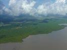 Photos aériennes de Macouria (97355) | Guyane, Guyane, France - Photo réf. U154264 - Le littoral Guyanais et sa mangrove