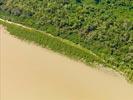 Photos aériennes de Macouria (97355) | Guyane, Guyane, France - Photo réf. U154435 - Le littoral Guyanais et sa mangrove