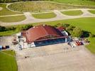 Photos aériennes de "chambley" - Photo réf. E150864 - Dbut du chantier de restructuration du Hangar 810 de la base de Chambley