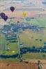 Photos aériennes de "montgolfiere" - Photo réf. C157939 - Lorraine Mondial Air Ballons 2015 : Vol du Dimanche 26 Juillet le matin lors du Record Mondial de Dcollage en Ligne. (The Great Line, In-line Mass Ascent)